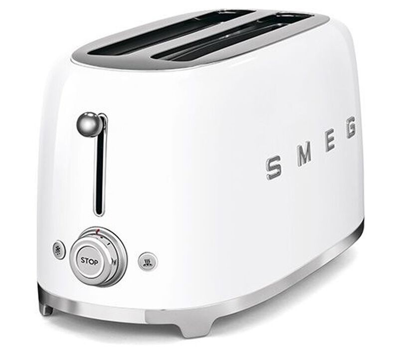 Grille-pain TSF02WHEU 4 tranches Blanc - SMEG image number 1