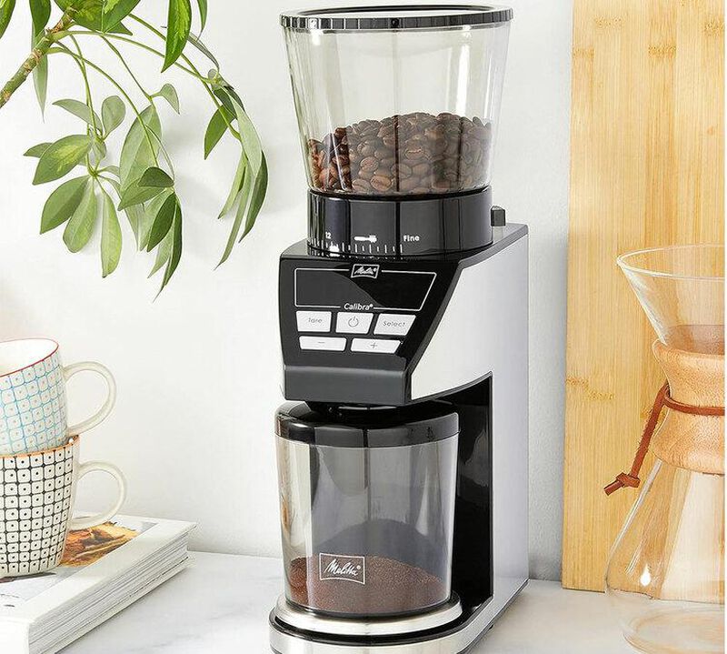 Melitta - Calibra Elektrische Kaffeem&uuml;hle mit Gewichtsdosierung image number 5