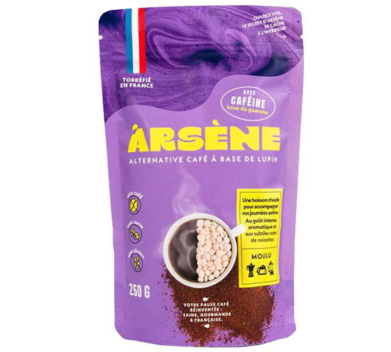 Ars&egrave;ne - Succedaneo di caff&egrave; di lupino con caffeina - 250gr image number 0
