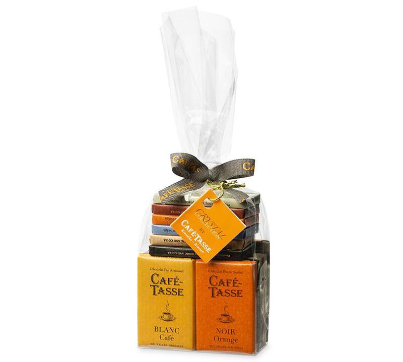Caf&eacute;-Tasse - Assortment of 20 mini chocolate bars image number 0