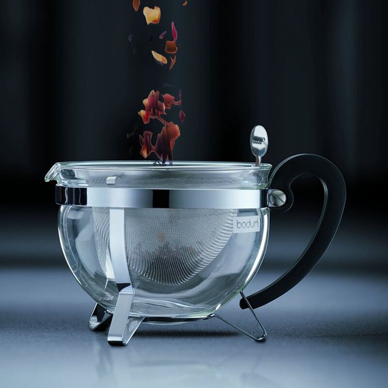 Bodum Chambord 1L glass teapot with removable tea infuser - Bodum image number 2