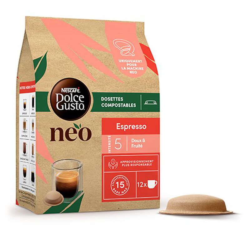 12 cialde Nescafe* Dolce Gusto* NEO Espresso image number 4
