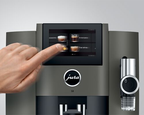 Expresso Broyeur JURA S8 EB Dark inox Smart Connect inclus image number 1