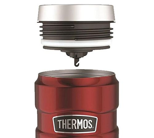 Pack isotherme (Bouteille - Mug - Lunch Box) King Rouge 47 cl - THERMOS image number 2