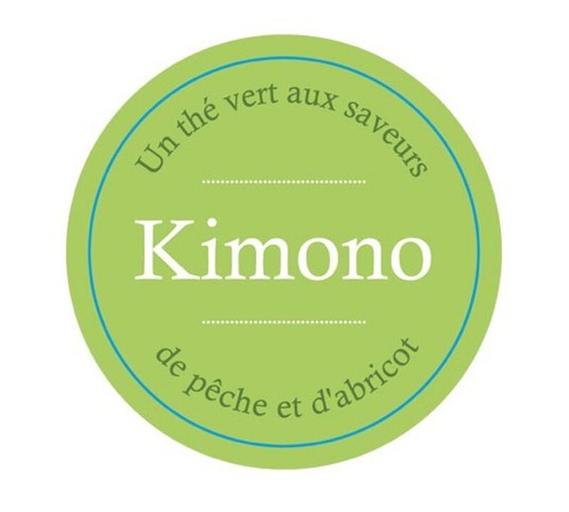 Kimono green tea - 20 individually-wrapped tea bags - Comptoir Fran&ccedil;ais du Th&eacute; image number 2