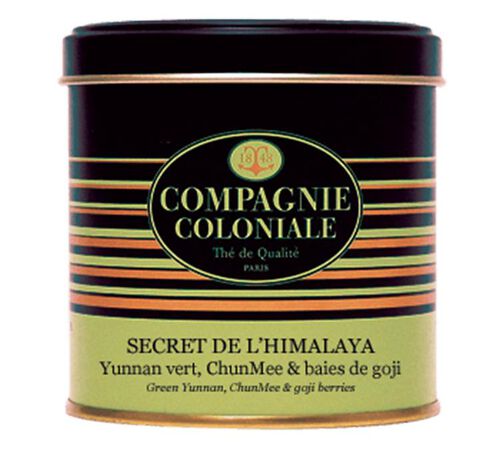 Luxury Secret d'Himalaya Green Tea - 100g loose leaf tea in tin - Compagnie Coloniale