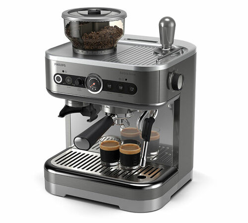 Machine expresso PHILIPS Barista Brew double bac &agrave; grains PSA3228/01 M&eacute;tal image number 4