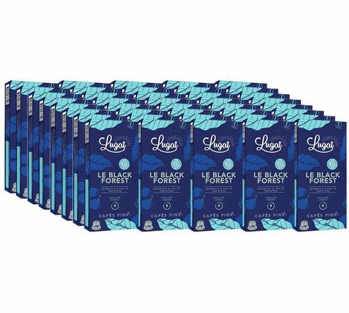 400 capsules compatibles Nespresso* Original Black Forest - LUGAT DLUO 28/08/2026
