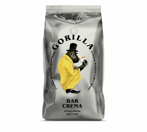 Gorilla Coffee Bar Crema Coffee Beans - 1kg