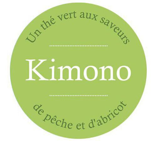 Kimono green tea - 100g loose leaf tea - Comptoir Fran&ccedil;ais du Th&eacute; image number 1