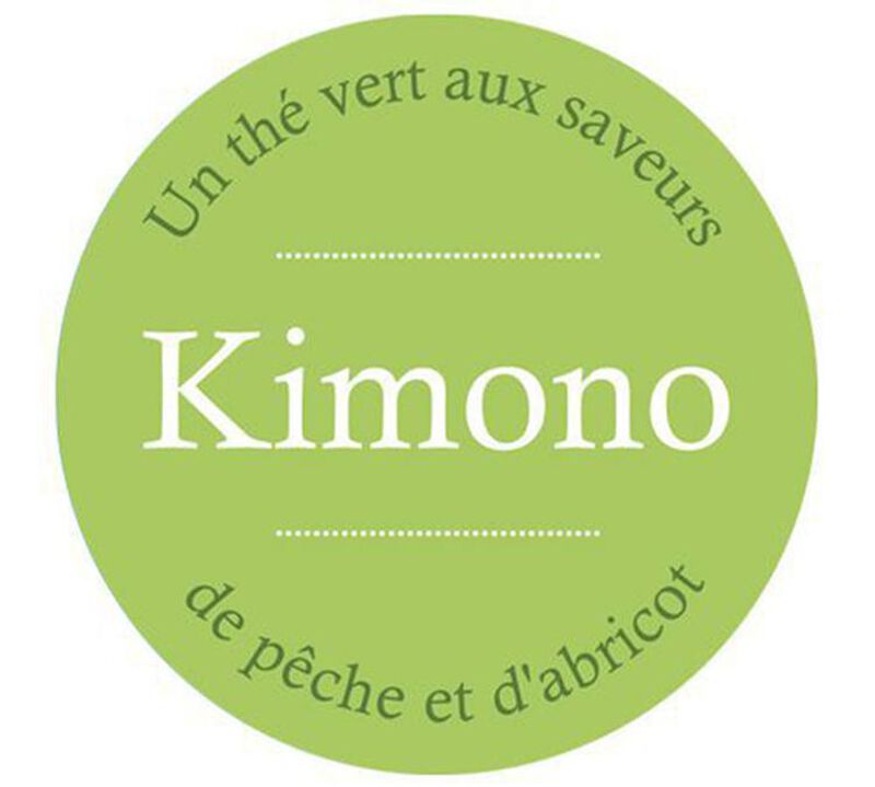 Kimono green tea - 100g loose leaf tea - Comptoir Fran&ccedil;ais du Th&eacute; image number 1