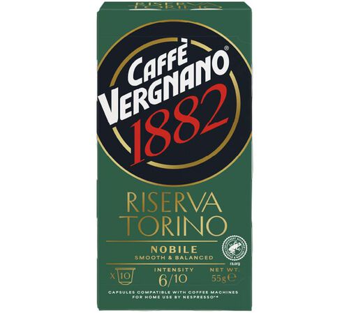 Capsules Nespresso - Nobile  Riserva Torino - x10 - VERGNANO