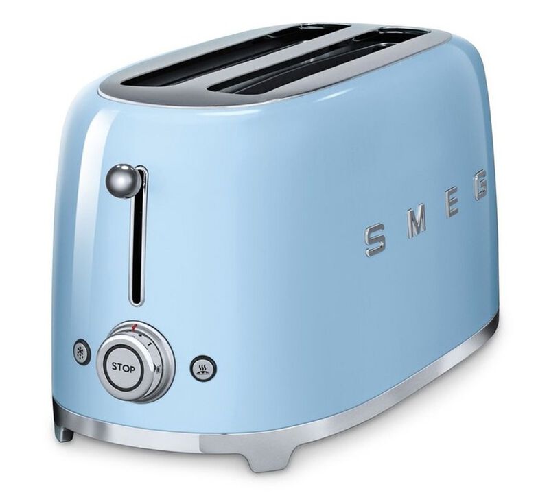 Grille-pain TSF01PBEU 2 tranches Bleu Azur - SMEG image number 1