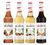 Lot de 4 Sirops Monin - French Vanilla / Caramel / Cookie Chocolat / Noisette - 4 x 70 cl image