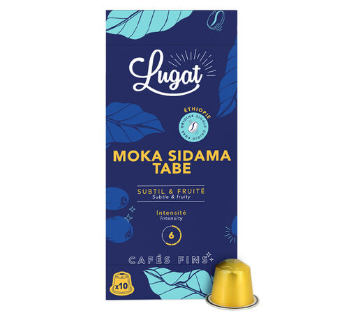10 capsule compatibili Nespresso* Original Moka Sidama Tabe &ndash; Lugat