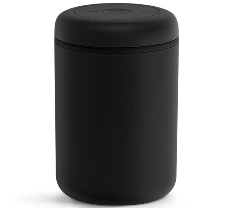 Fellow Atmos Vacuum Canister Matte Black - 400g / 1.2L image number 0