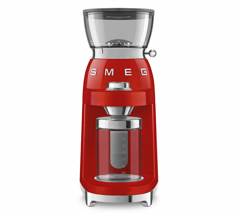 Moulin &agrave; caf&eacute; SMEG CGF03 Ann&eacute;es 50 Rouge image number 0