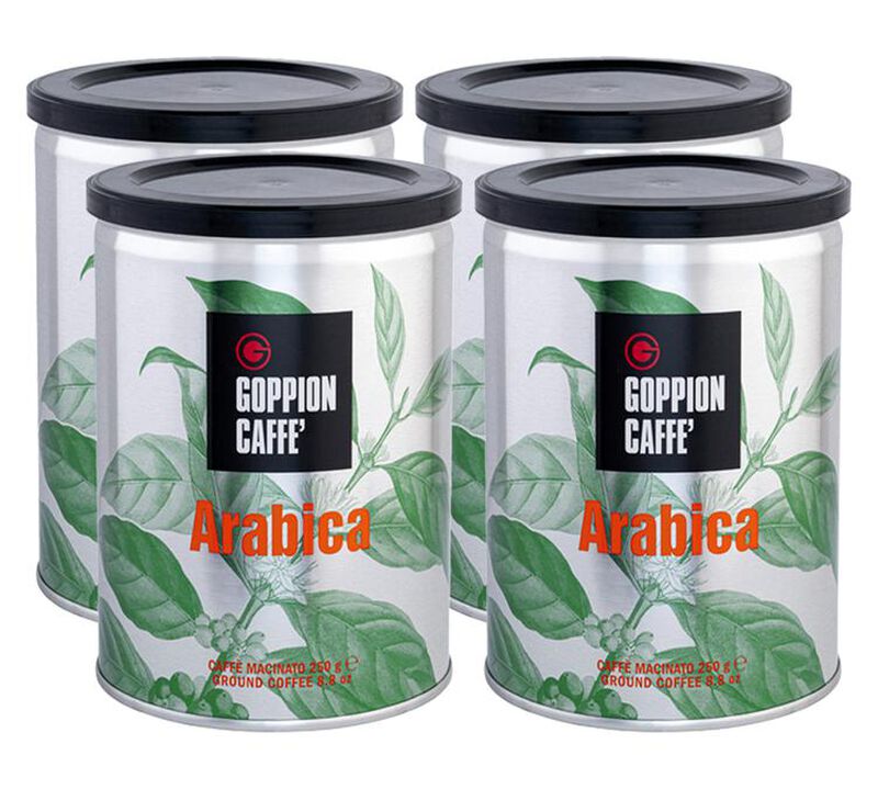 4 x 250 g - Caf&eacute; moulu - Arabica - GOPPION CAFF&Egrave; image number 0