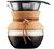Bodum  - Caffettiera filtro manuale Pour Over Sughero e pelle - 4 tazze/50cl image