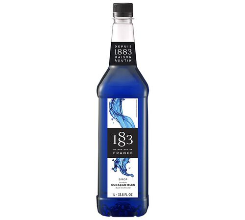 Sirop 1883 Routin Cura&ccedil;ao Bleu - Bouteille plastique - 1L