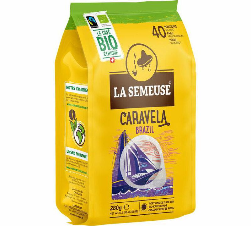 Dosettes ESE - Caravela Brazil Bio - Fairtrade - x40 - LA SEMEUSE image number 0