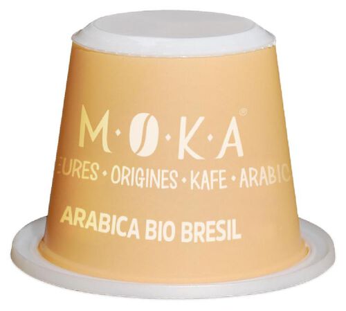 10 Nespresso* Original Compatible Capsules Peru Bio - MOKA image number 1
