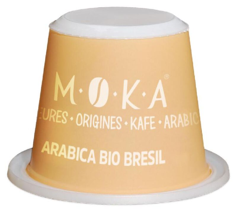 10 Nespresso* Original Compatible Capsules Peru Bio - MOKA image number 1