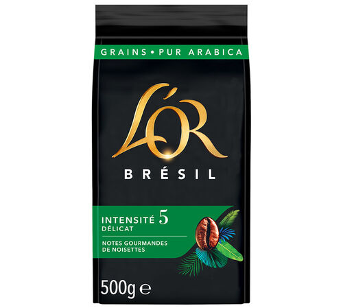 L'Or Premium Coffee Beans Brazil Perles du Br&eacute;sil - 500g