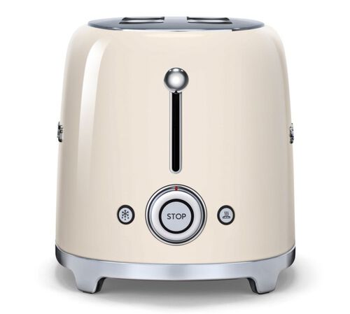 Grille-pain 4 tranches TSF02CREU Cr&egrave;me - SMEG - Tr&egrave;s bon &eacute;tat image number 2