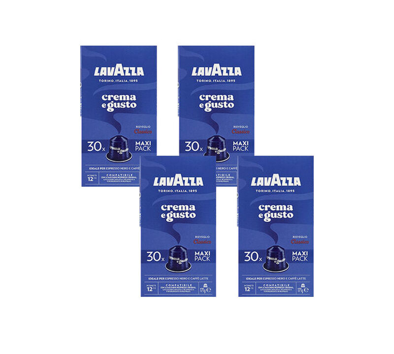 120 capsule compatibili Nespresso* Original Crema & Gusto Classico &ndash; Lavazza image number 0