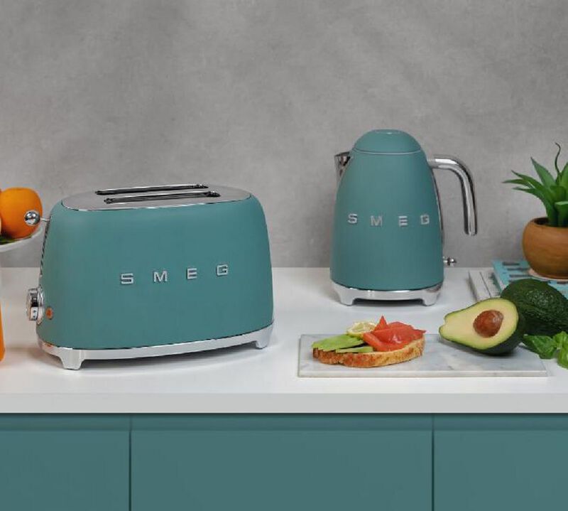 Grille-pain SMEG Vert &eacute;meraude mat TSF01EGMEU 2 tranches image number 5
