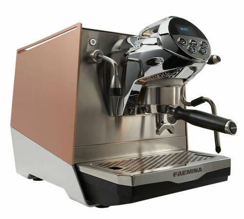 Machine expresso FAEMA Faemina cuivre satin et aluminium anodis&eacute;