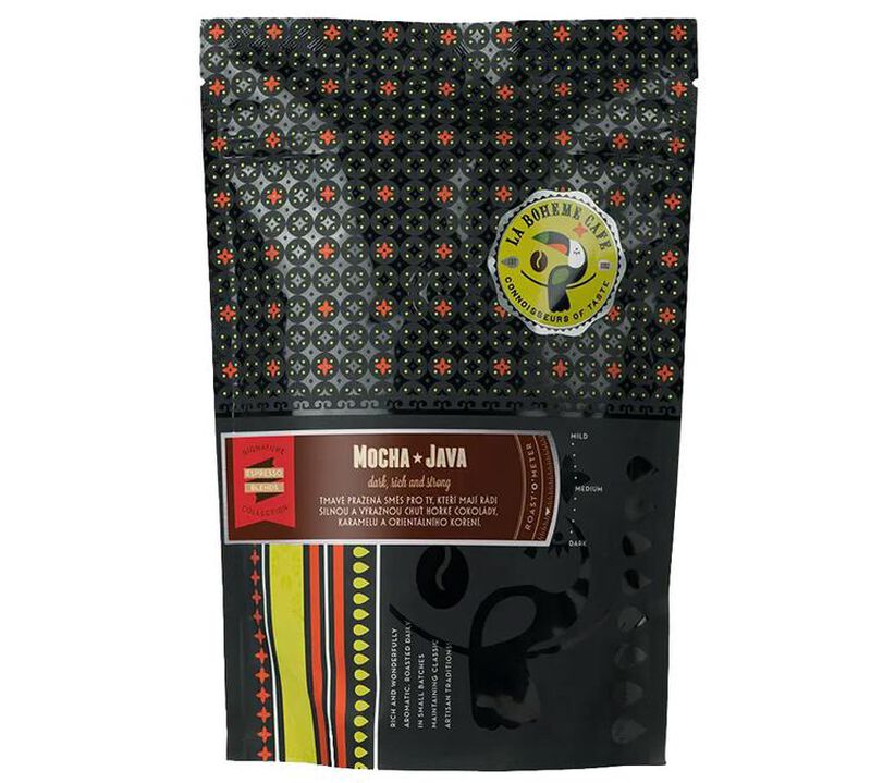 226 g - Caf&eacute; en grain - Mocha Java Espresso Blend - LA BOHEME CAF&Eacute; image number 0