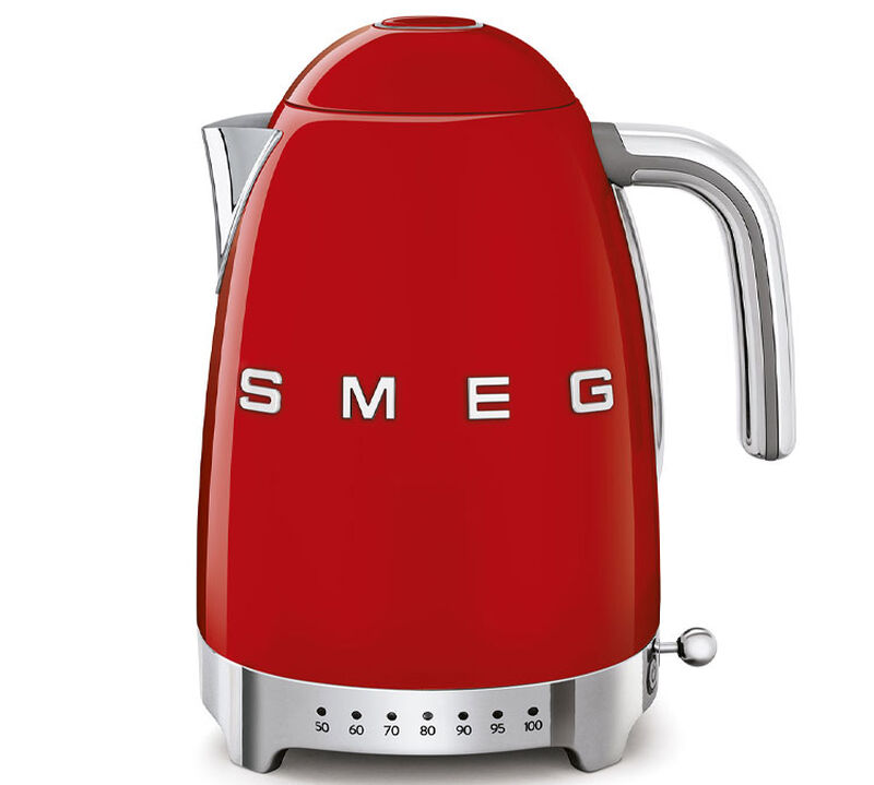 Bouilloire &agrave; temperature r&eacute;glable KLF04RDEU Rouge 1,7 L - SMEG image number 0