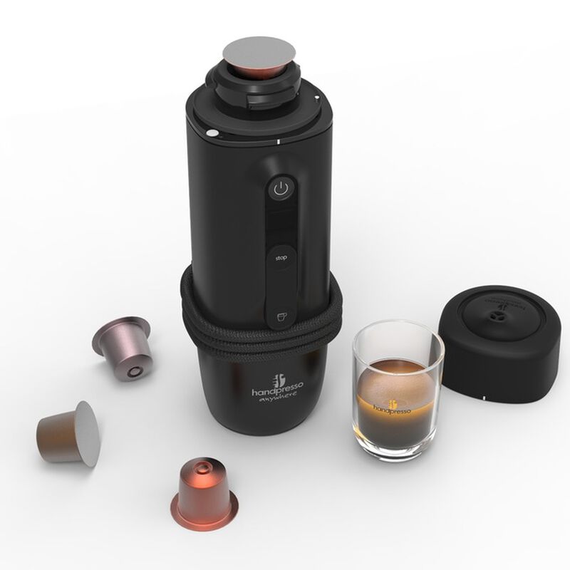Handpresso Auto Travel coffee maker for Nespresso&reg; compatible capsules + Free capsules! image number 1