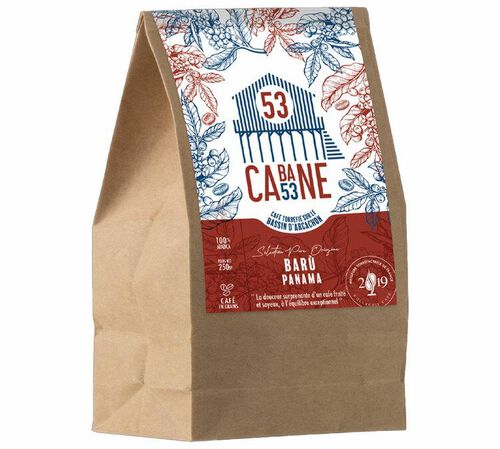 250 g - Caf&eacute; en grain - Baru - CABANE 53