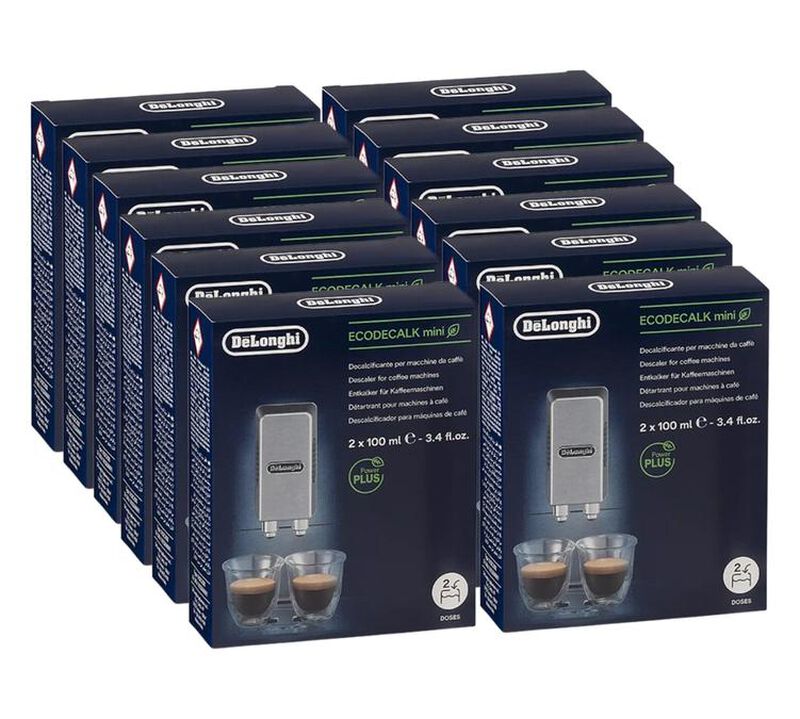 Delonghi EcoDecalk Eco-friendly Descaler - Pack of 24 x 100ml image number 0