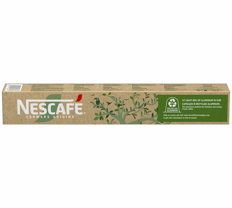 10 capsule compatibili Nespresso* Original Brazil - NESCAF&Eacute; FARMERS ORIGINS image number 1