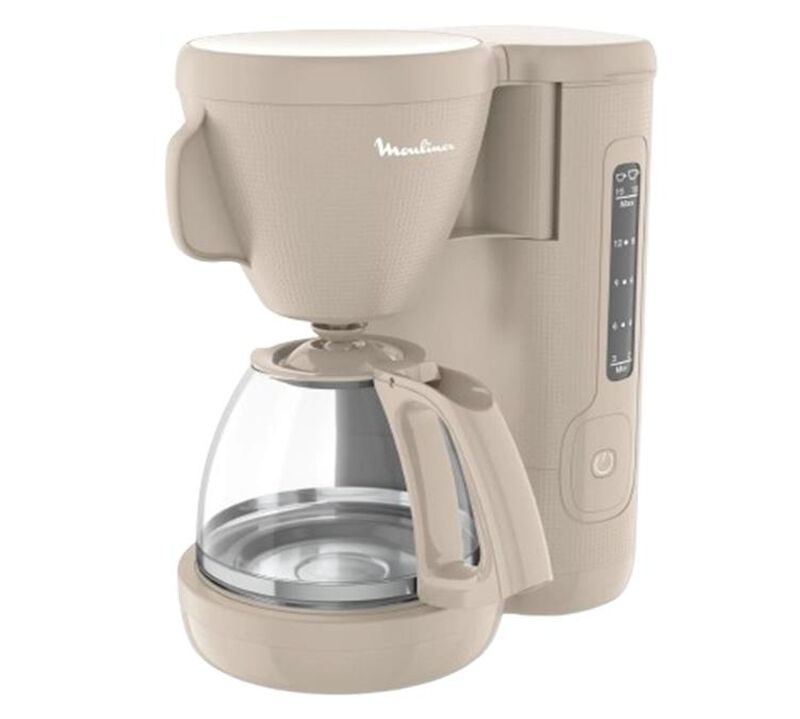 Cafeti&egrave;re filtre Morning FG2M0B10 Gris chaud - MOULINEX image number 0