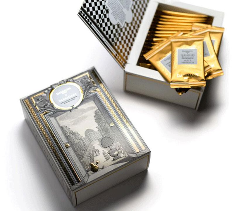 Dammann Fr&egrave;res Tea Selection Box Versailles x 20 Tea Bags image number 2