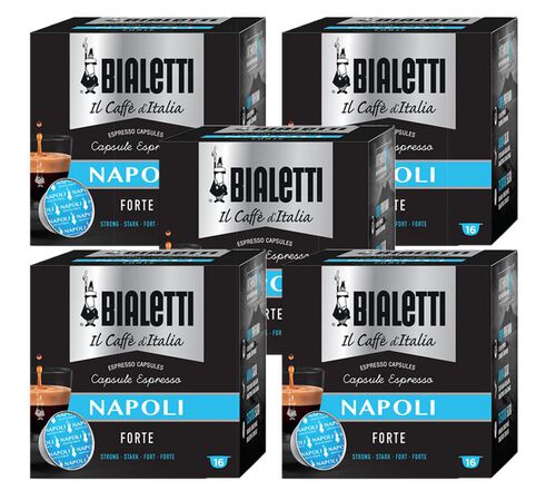 Bialetti - 80 capsule Mokespresso Napoli
