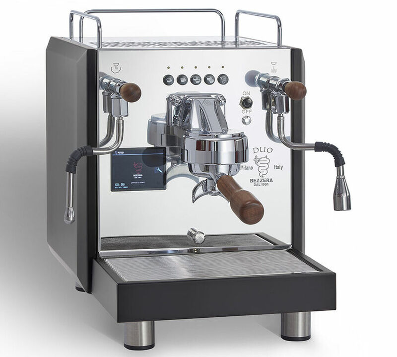 Machine expresso BEZZERA Duo DE inox et noir image number 0