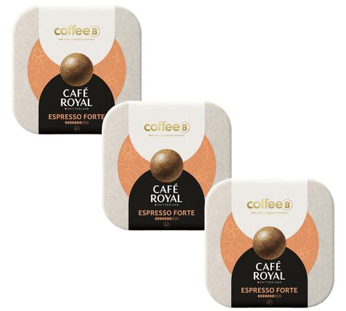 Coffee Balls Espresso Forte by Caf&eacute; Royal Coffee B Compatible x 27