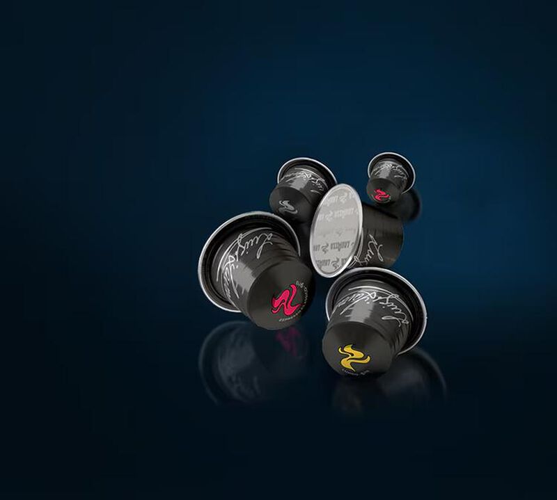 10 Nespresso* Original Compatible Capsules Espresso Intenso - LAVAZZA image number 1