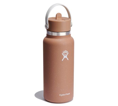 Bouteille isotherme Wide Flex Straw Cap Sandy 94 cl - HYDRO FLASK image number 1