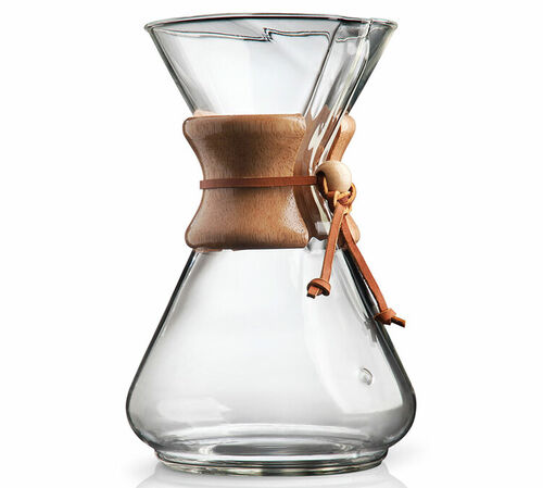 Chemex Coffee Maker with Wood Collar - 10 cups