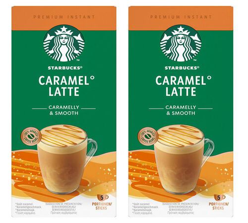 Starbucks - Caff&egrave; solubile Caramel latte 10 bustine