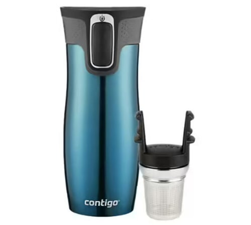 Mug isotherme Westloop Biscay Bay 47 cl + infuseur &agrave; th&eacute; - CONTIGO