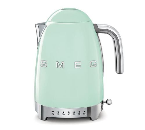 Bouilloire KLF04PGEU temp&eacute;rature r&eacute;glable Vert d'eau 1,7 L - SMEG
