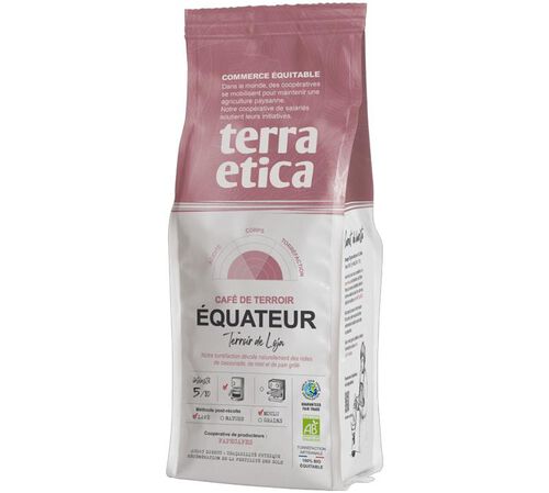 Terra Etica Organic Ground Coffee Ecuador - 250g